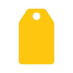 Yellow Tag Icon