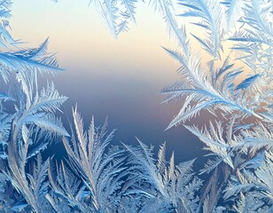 Frosted Glass Dendrite Minimal Background