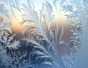 Frosted Glass Dendrite Minimal Background