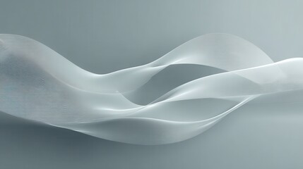 background wave background with muted gray and silver on blurred background