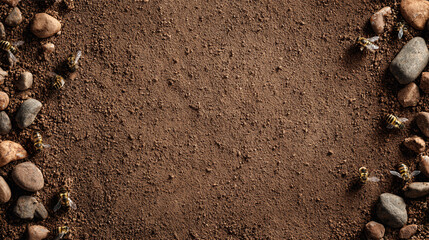 Mysterious Jungle Ground Frame with Central Dirt Space