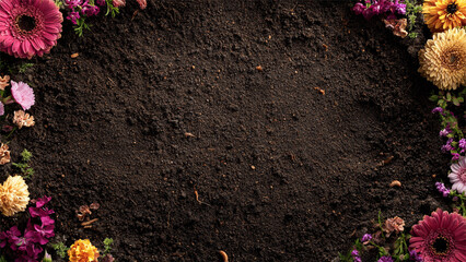 Mysterious Jungle Ground Frame with Central Dirt Space