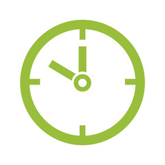 Clock Icon Vector Illustration