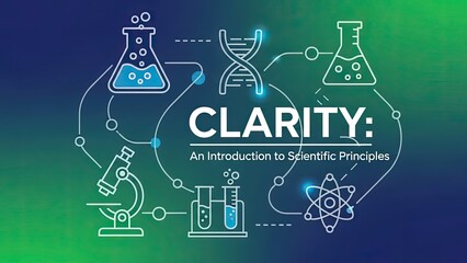 Introduction to scientific principles with laboratory equipment and DNA