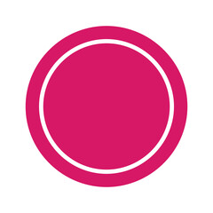 Pink Circle Icon