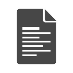 Document Icon Vector Graphic