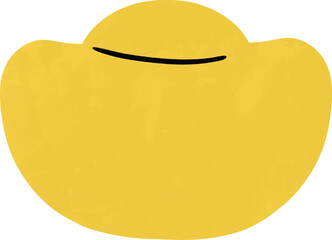 Chinese Cute Hand draw Element Gold