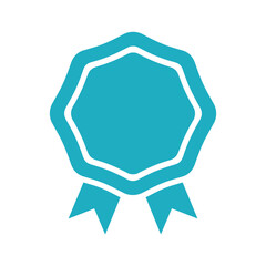 Teal Badge Icon