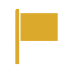 Yellow Flag Icon