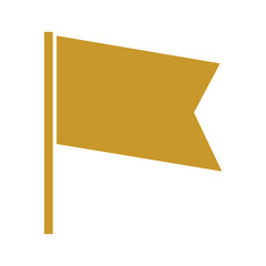 Yellow Flag Icon