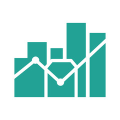 Vector Illustration of Business Graph