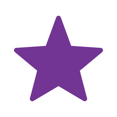 Fototapeta premium Purple Star Icon