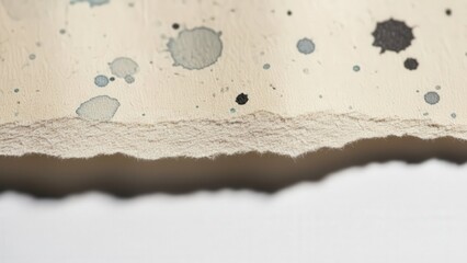 Torn Paper Edge with Holes.