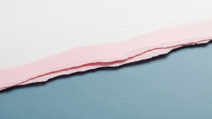 Torn Paper Edge with Pink and Blue.