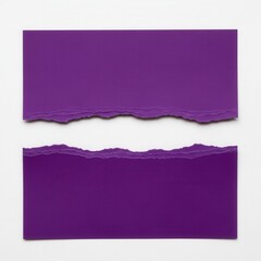 Torn Purple Paper Texture Background.