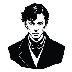 big collection of people silhouettes walking running and standing vector set