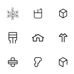 Minimal UI Line Icon Set for Web, App and Interface Design