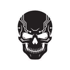 Cyber skull (3).eps