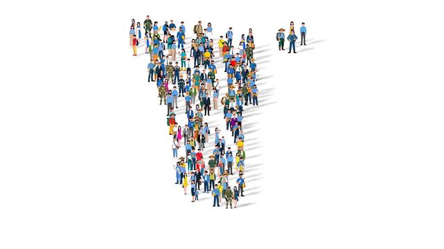Namibia Nation Population Diversity Country Map Shape Animation