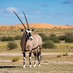 antelope in the kalahari