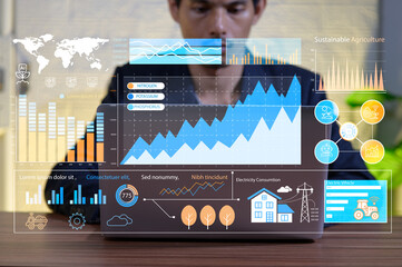 Innovative Technology in Sustainable Agriculture with Data Visualization