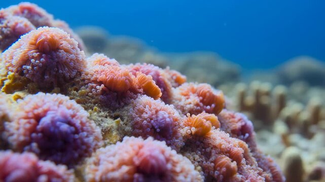Vibrant Marine Coral Reef Detail