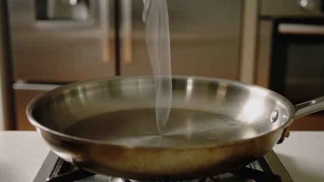 How To Tell If Your Pan Is Hot Enough For PERFECT Cooking (Visual Test!)