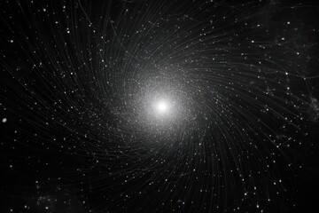 Spiral galaxy, abstract art