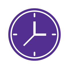 Clock Icon Vector Illustration