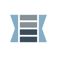 Minimal server or database stack representing data storage, backend systems, and cloud infrastructure.