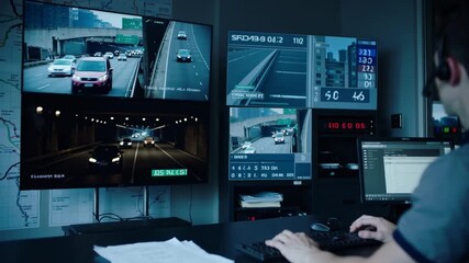 Live Traffic Control: Inside a Smart City Monitoring Center - Powered by Adobe