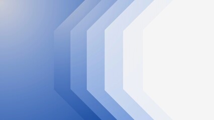 Fototapeta premium Clean Minimalist White and Blue Geometric Layered Background for Business