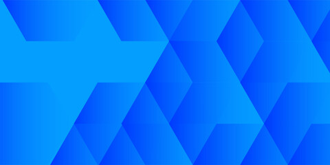 Fototapeta premium Vector abstract graphic design Banner blue technology background.