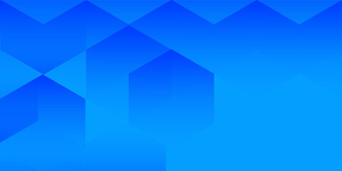 Obraz premium Vector abstract graphic design Banner blue technology background.