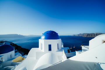 サントリーニ島の美しい風景