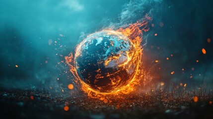 Burning Earth