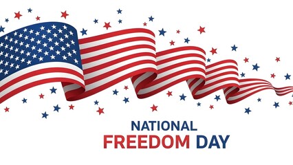 National freedom day celebrations honoring american liberty and freedom