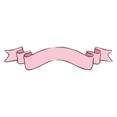 pink ribbon banner