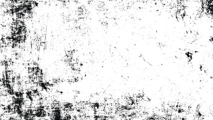 Fototapeta premium Grungy black and white texture with worn, distressed surface for abstract designs Vector, illustration