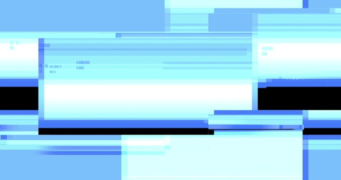 Abstract Digital Damage Glitch Background with Motion Signal Interference, 4K Retro VHS Distortion, Cyberpunk Pixel Error, and Bad Signal Static Noise for Creative Video Transitions and Tech Overlays.