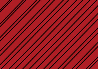 赤と黒の斜めストライプ背景・シックなレジメンタル風ラインデザインのバックグラウンド