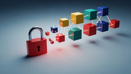 Secure Data Storage with Locked Cubes.