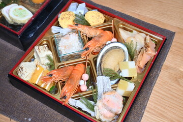 日本の正月　お説料理