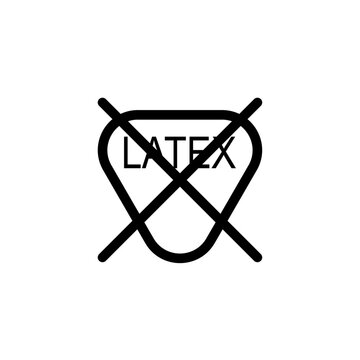 LATEX  Vector Icon Black