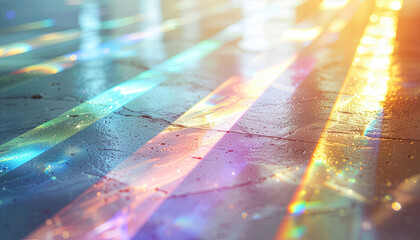 Abstract image of light passing through transparent layers, symbolizing trust and clarity in technology. Ideal for tech, finance, and innovation branding.