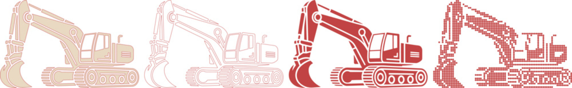 Excavator Design Evolution in Construction Industry
