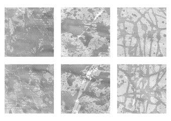 ストリート風のペンキしぶきと汚れ加工・モノトーンのインクスプラッターとペイントテクスチャセット