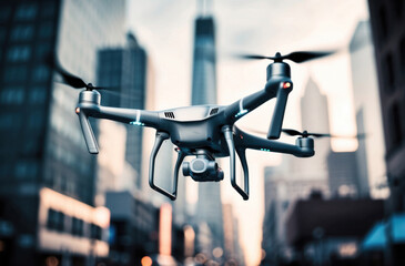 Urban Aerial Drone Photography Capture Shot