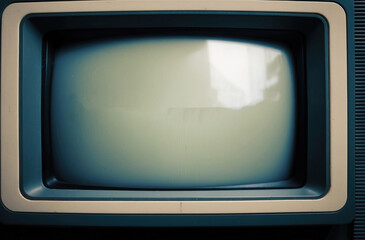 Retro Computer Loading Screen Display