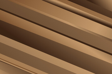 Obraz premium Abstract smooth light brown dark brown stripe gradient background